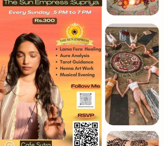 Chakra Healing Saga at Sutra Cafe | 2 Nov (5:00PM – 7:30PM) Chakra Healing Saga at Sutra Cafe | 2 Nov (5:00PM – 7:30PM)