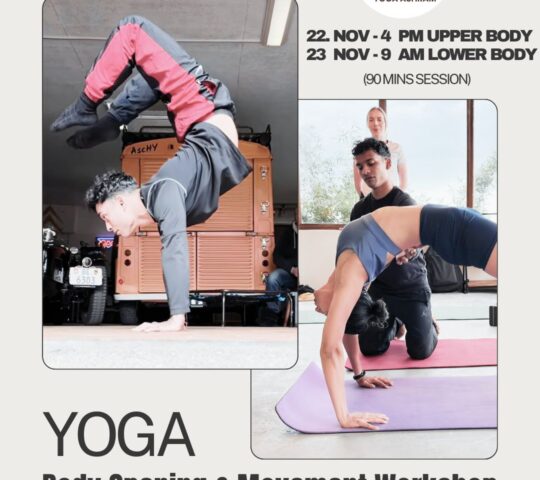 Yoga Body Opening & Movement Workshop | 22 -23 Nov